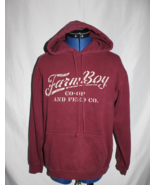 Farm Boy Co-op and Feed Co. Burgundy Pullover Hoodie Size Small - $366.69 MXN