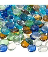 Crafters Square Mixed-Color Glass Accent Gems, 2-14-oz. Bags - £10.94 GBP