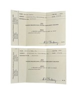 Vintage 1950 Stroudsburg Pa Syphilis Blood Test Results For Marriage Lic... - $14.25