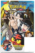 Pokemon: Sun &amp; Moon FCBD Edition #1 (2018) *Viz Media / Pyukumuku / Rockruff* - £2.37 GBP