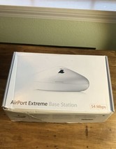 Apple AirPort Extreme Base Station 54 Mbps 10/100 Wireless G Router (A1034) - £7.86 GBP
