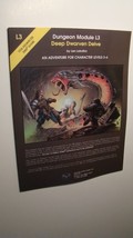 MODULE - L3 - DEEP DWARVEN DELVE *NEW NM/MINT 9.8 NEW* DUNGEONS DRAGONS - $25.74