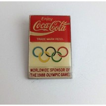 Vintage Coca-Cola Worldwide Sponsor Of Olympic Games 1988 Olympic Lapel ... - £5.72 GBP