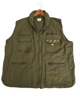 Ranger Vest Mens Utility Outdoor Military Hunting Outdoors Green W/Pins - $50.45