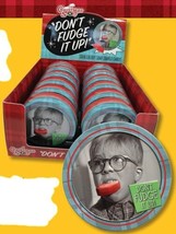A Christmas Story Don&#39;t Fudge It Up! Candy Embossed Metal Tins Box of 12... - £35.46 GBP