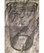 Glass Cylinder Clear Large Centerpiece Vase/Fish Bowl/Terrarium-16”H x9 ... - €76,89 EUR