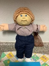 Vintage Cabbage Patch Kid Boy Wheat Hair Blue Eyes IC1 Made In Taiwan HM#10 1986 - £163.86 GBP