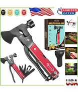 All-in-One 14-Tool Camping Multitool Axe - Perfect Gift for Dads and Adv... - $67.13 CAD