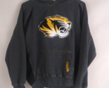 NCAA Campus Heritage Collection Mizzou Tigers Unisex Dark Gray Hoodie Si... - $24.24