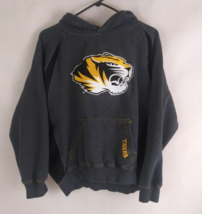 NCAA Campus Heritage Collection Mizzou Tigers Unisex Dark Gray Hoodie Size Large - £19.48 GBP
