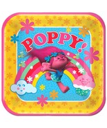 Trolls Dream Works Lunch Dinner Paper Plates Birthday Party Supplies 8 C... - €4,80 EUR