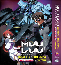 Anime DVD Muv-Luv Alternative Season 1+2+Total Eclipse Vol.1-48 End Box Set - £28.09 GBP