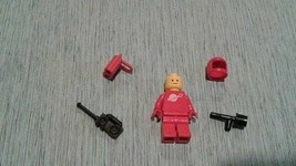 LEGO Minifigure sp005 Space Man Red w/ tools Rare  Vintage mini fig figurine 70s - £11.92 GBP