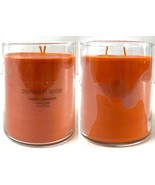 Pumpkin Spice Scented Candle 19 Oz (538 g) Glass Jar 2 Wick Halloween New - $18.00