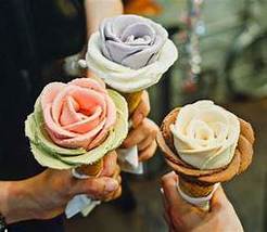Rose Petal Gelato: Handpoured, 6 pc Soy Wax Melt Set: Floral and Gourmand! - £10.22 GBP