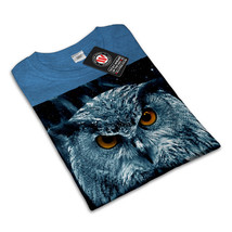 Wild Looking Owl Shirt Mother Nature Men T-shirt - $12.99