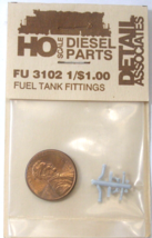 Detail Associates HO Model RR FU 3102 Fuel Tank Fittings 1ct.   BPD - £3.10 GBP