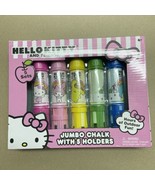 Hello Kitty  and Friends Sidewalk Chalk Sanrio 5 Piece Jumbo  Set Sealed - $17.04