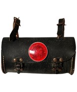 Vintage Leather Bike Bicycle Saddle Bag Small Stratolite Reflector Metal... - $171.39 CAD