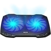 Klim Pro Silent Laptop Cooler Stand Portable Cooling Pad Silent Fan for Macbook - £19.91 GBP