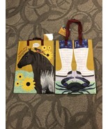 TRADER JOE’S MARYLAND ONE (1) Tote Bag HORSE FLOWER BOOTS  COLLECTIBLE NEW - $7.16