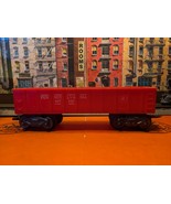 Marx Trains Used  #347100H/04572  Plastic PRR Pennsylvania Gondola Car  Red - $11.00