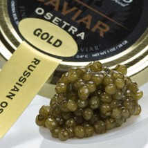 Osetra Golden Imperial Caviar - Malossol - 4.4 oz tin - £649.47 GBP