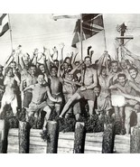 Allied Prisoners Of War Celebrate Victory 1945 WW2 Photo Print Military ... - $49.99