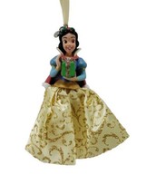 Disney Store Snow White w Gifts Doll Ornament Holiday Christmas Sketchbook 2017 - $21.78