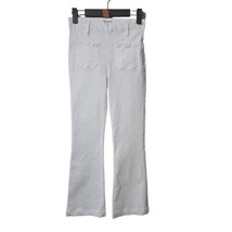 Frame Denim 24&#39; Beige Le High Flare Jeans in Blanc Flare High Rise Jeans... - $78.95