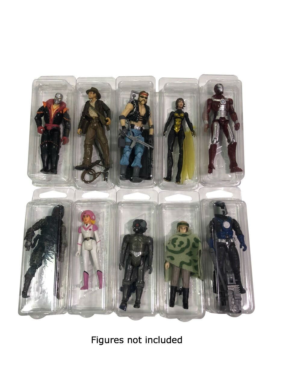 25 Protectors for Most Loose 3.75 Star Wars GI Joe & More Action Figures - $34.99