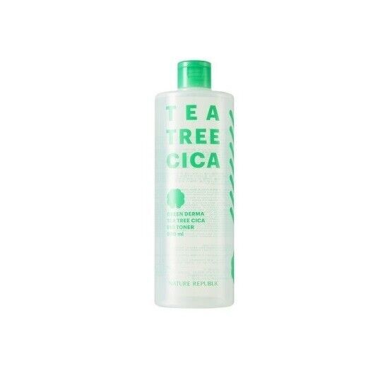 Nature Republic Green Derma Tea Tree Cica Big Toner 500ml - £35.03 GBP