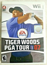 Wii PGA Tour Tiger Woods Nintendo 07 Golf Game with Manual Free Shipping - £6.73 GBP