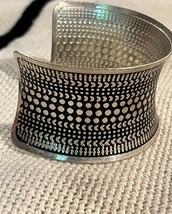 Moroccan Berber sterling silver stamped bracelet, Moroccan Berber bracelet - £79.73 GBP