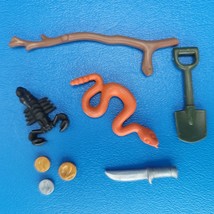 Playmobil Pirate Replacement Accessories Parts Scorpion Snake Knife Shovel Coins - £4.08 GBP