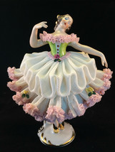 antique porcelain. DRESDEN dancer   . Marked and with number - £98.75 GBP