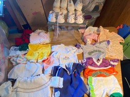 Cabbage Patch Kids Coleco Lot of Outfits Doll Clothes Shoes Vintage + Handmade - $82.91