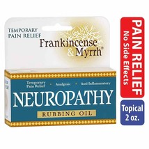 Frankincense &amp; Myrrh, Foot Pain Relief Rubbing Oil, 2 Fl Oz (59 ml) - £19.11 GBP