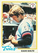 1978 Topps Dave Goltz 249 Twins VG - £0.74 GBP