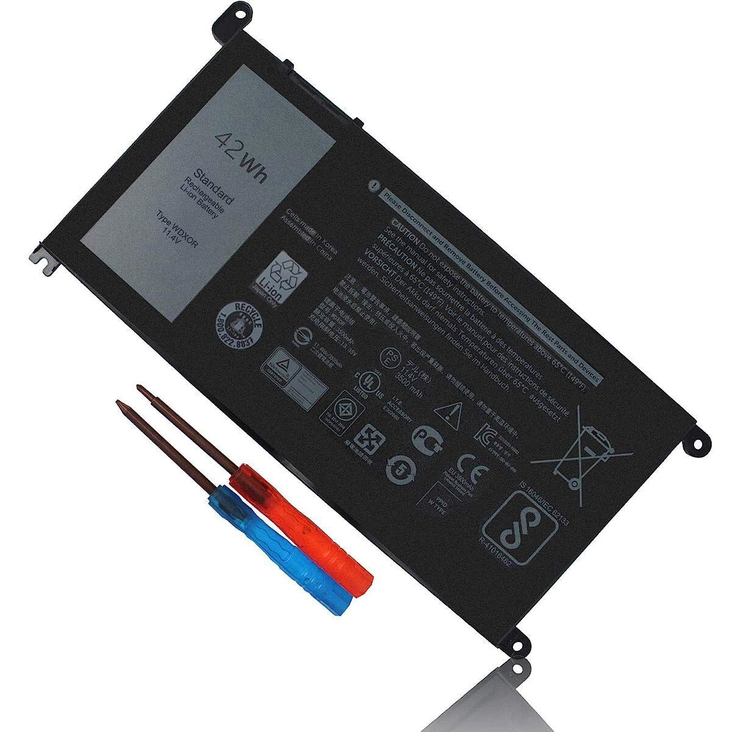 Primary image for Wdx0R Laptop Battery For Dell Inspiron 15 7579 7569 5578 5565 5567 5568 5570 577