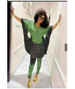 African Batik Boubou &amp; leggings Outfit Set. Fits M, L, XL, XXL - €85,38 EUR