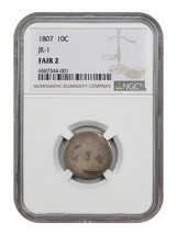 1807 10C NGC Fair 02 (JR-1) - £402.79 GBP