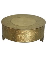 NauticalMart Classic Gold Cake Stand 20&quot; Round - €164,23 EUR