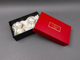 Hans Turnwald Signature Collection Silver Pearlized Shell Napkin Rings Set Of 4 - $249.99