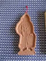 1990 Longaberger Father Christmas Pottery Cookie Mold In Original Box - £6.29 GBP