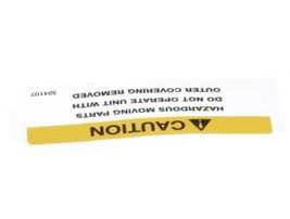 Fits Stoelting 324107 Caution, Hazardous Moving Parts Decal for 100C, 10... - $42.09
