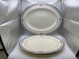 Pair of Lenox COUNTRY ROMANCE Serving Platters - $2,246.40 MXN
