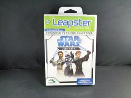 Star Wars Jedi Math Leapfrog Leapster Learning Game Complete Case Manual K-2 5-8 - £4.87 GBP