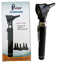 Otoscope (LED-White Light)Auriscope with Battery Handle Pocket Scope for... - £62.14 GBP
