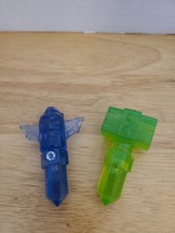 Skylanders Water Tiki and Life Hammer Crystals Trap Team Blue &amp; Green  - $15.00